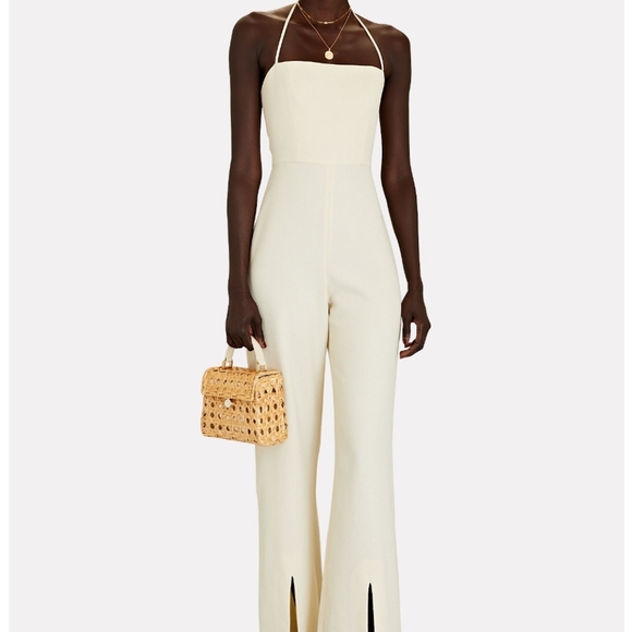 Alexis Rohani Halter Jumpsuit Size 12 - Picture 2 of 6